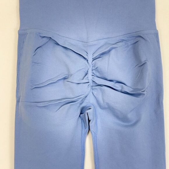 HALARA Seamless Flow Leggings M High Rise Butt Lift Pale Iris Athletic NEW B48 - Picture 4 of 6